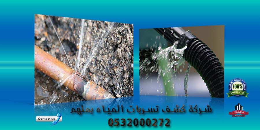 شركة كشف تسربات المياه بملهم