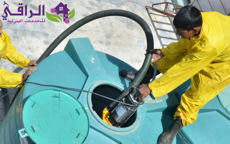خدمات شركة الراقي لخزانات المياه بالرس