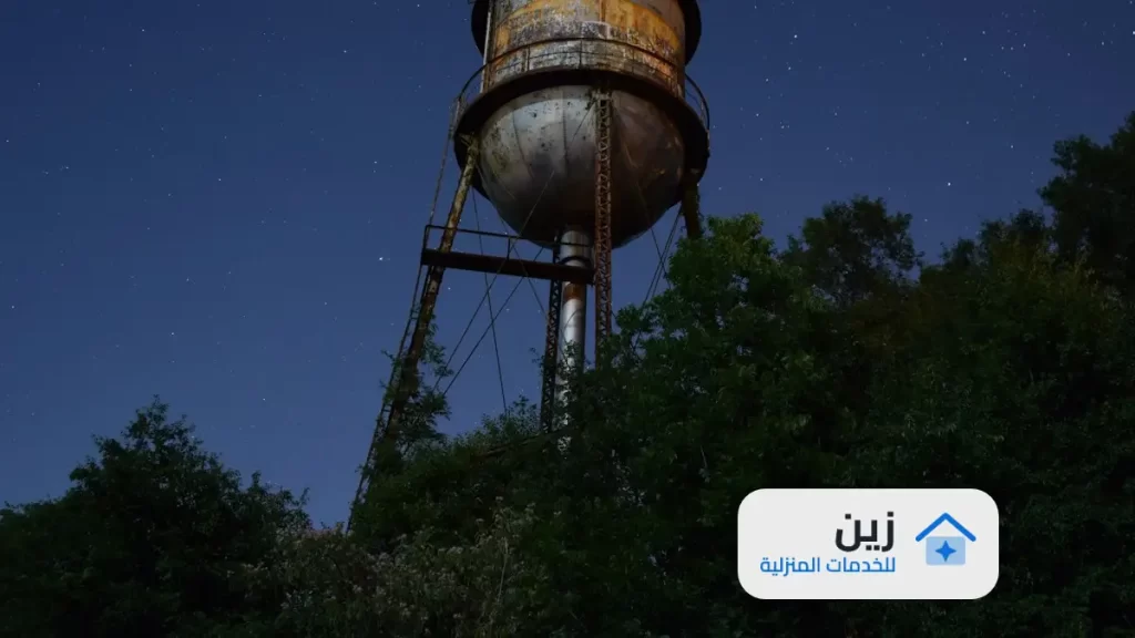 عمال تنظيف خزان