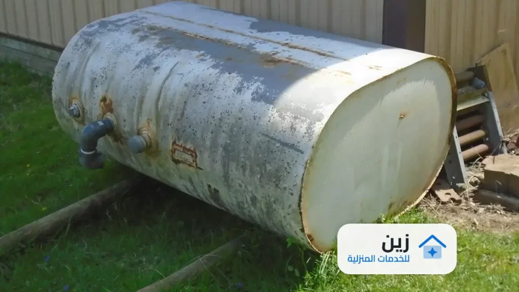غسيل خزان المياه